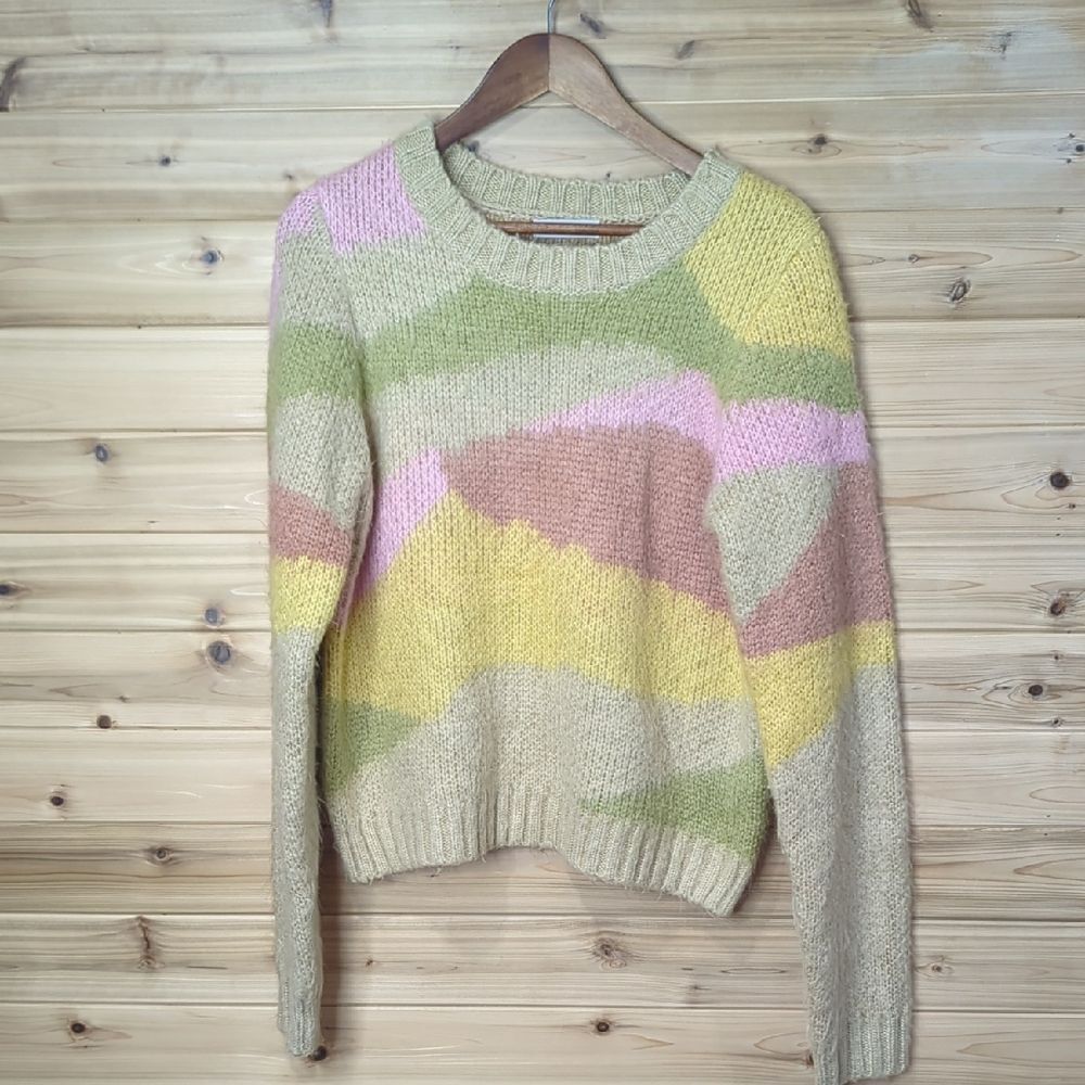 Neutral Ground Sweater‎ Womens Large Multicolor